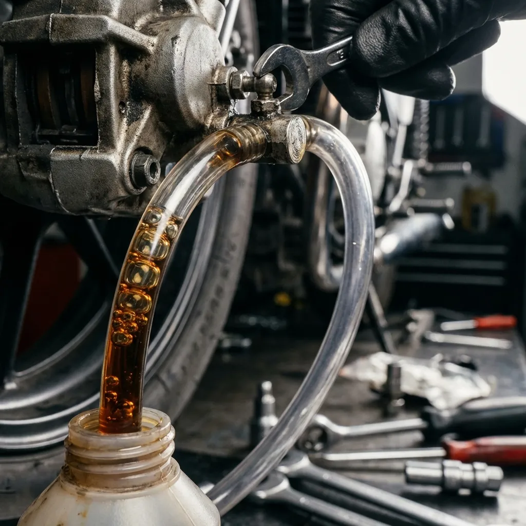 Brake Bleeding Bubbles